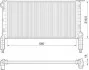<strong>Радіатор двигуна FIAT DOBLO 1.2-1,6 MAGNETI MARELLI 350213180000 (фото 1)</strong>