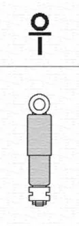 Амортизатор задн Лів/Прав OPEL ASTRA F, ASTRA F CLASSIC, KADETT D, KADETT E 1.2-2.0 08.79-01.05 для Vauxhall, Opel MAGNETI MARELLI 351886070000 фото товару