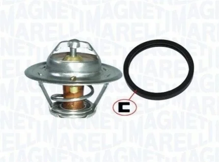 FORD Термостат Fiesta,Escort,Mazda 626 89-95 92 для MAGNETI MARELLI 352317100350 фото товару