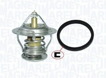 HYUNDAI Темостат Accent,Lantra,S Coupe 94-,Kia для Hyundai, KIA MAGNETI MARELLI 352317100520 фото товару