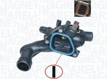 CITROEN Термостат C3 1.4,C4,Grand Picasso 1,6 THP,DS3,Mini,Peugeot для MAGNETI MARELLI 352317101050 фото товару