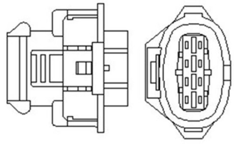 OPEL лямбда-зонд Astra G/H, Meriva, Vectra C, Zafira B 1.6 00- MAGNETI MARELLI 466016355015 фото товара