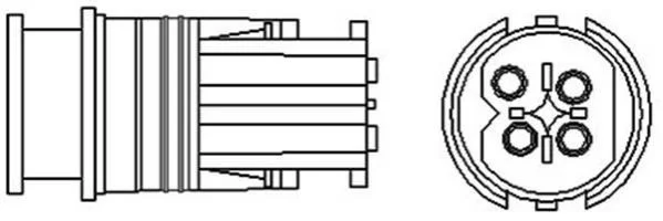 <strong>DB Кисневий датчик CL203, W164, W251, R171 MAGNETI MARELLI 466016355025 (фото 1)</strong>