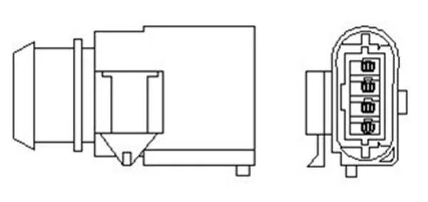 <strong>VW лямбда-зонд Golf V,VI, Polo, Caddy III, Skoda Fabia, Octavia II, Roomster, Seat 1.4/1.6 MAGNETI MARELLI 466016355077 (фото 1)</strong>