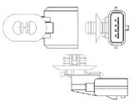 <strong>RENAULT Кисневий датчик (лямбда-зонд) CLIO III, KANGOO / GRAND KANGOO II MAGNETI MARELLI 466016355114 (фото 1)</strong>