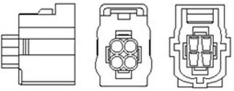 DB лямбда-зонд (4-х конт.) W164, W169, W204, W211, W221, W251, CLK, CLS MAGNETI MARELLI 466016355118 фото товара