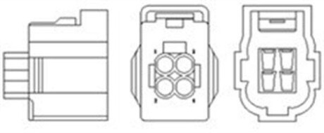 Купить DB Кисневий датчик (лямбда зонд) W204, S212, X204, W251 MAGNETI MARELLI 466016355134 по низкой цене в Украине (фото 1)