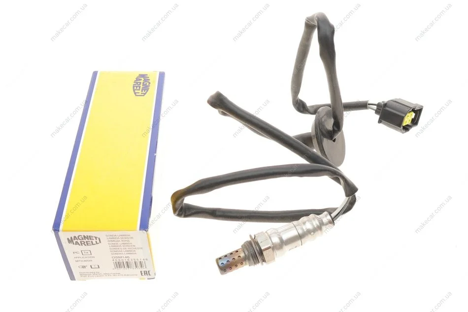 <strong>Лямбда-зонд (кількість дротів 4, 925мм) MERCEDES B SPORTS TOURER (W245), C T-MODEL (S204), C (W204), CLS (C219), E T-MODEL (S211), E (W211), SLK (R171), SPRINTER 3,5-T (B906) 1.5-6.2 03.02- MAGNETI MARELLI 466016355146 (фото 1)</strong>