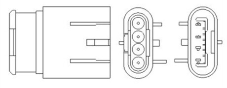 Купить FIAT Кисневий датчик (Лямбда-зонд) 500 1.2 07-, ALFA ROMEO MITO 1.4 11-18 MAGNETI MARELLI 466016355160 по низкой цене в Украине (фото 1)