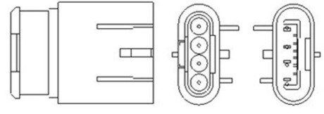 FORD Кисневий датчик (лямбда-зонд) KA II 1.2 08-, LANCIA, FIAT MAGNETI MARELLI 466016355161 фото товара