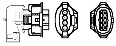 Купити CHEVROLET Кисневий датчик (Лямбда-зонд) CAPTIVA (C100, C140) 3.2 4WD 06-, OPEL ASTRA H 1.6 07-10, CORSA D 1.6 07-14 MAGNETI MARELLI 466016355162 за низькою ціною в Україні (фото 1)