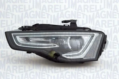 Фара правая AUDI A5 D3S H7 PWY24W LED TRANSPARENT LENS BLACK FRAME AFS BEZ XENON ECU для Audi MAGNETI MARELLI 711307023921 фото товара