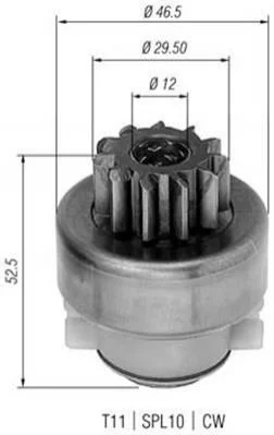 <strong>Бендикс FIAT LANCIA [] MAGNETI MARELLI 940113020283 (фото 1)</strong>