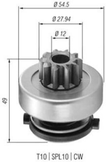 Бендикс (z=10) DB W124/202 OM601,602,604,605 (в т.ч.Sprinter) [] MAGNETI MARELLI 940113020365 фото товара