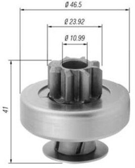 Бендикс RENAULT MAGNETI MARELLI 940113020370 фото товару