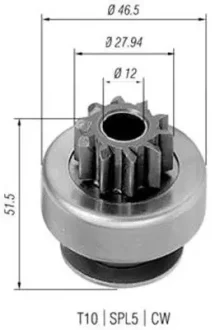 Бендикс GM OPEL RENAULT VOLVO [] для MAGNETI MARELLI 940113020424 фото товару
