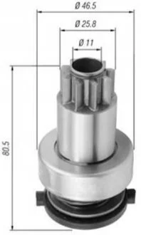 ,Бендикс (z=9) VW Polo 1,4/1,6, Lupo 1,4 SKODA Fabia 1,4 SEAT 1,4: Arosa, Cordoba, Ibiza для MAGNETI MARELLI 940113020434 фото товару
