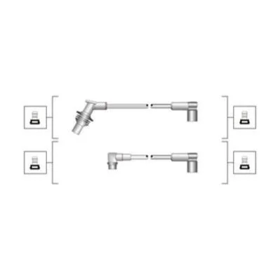 <strong>RENAULT комплект високовольтних проводів EQ CLIO R19 1,8I MAGNETI MARELLI 941319170101 (фото 1)</strong>