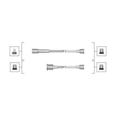 <strong>Комплект високовольтних проводів EQ OPEL OMEGA 1.8, 2.0 [] MAGNETI MARELLI 941319170113 (фото 1)</strong>