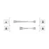 <strong>Комплект високовольтних проводів EQ OPEL OMEGA 1.8, 2.0 [] MAGNETI MARELLI 941319170113 (фото 1)</strong>