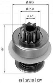 Бендикс AUDI FORD MERCEDES OPEL VOLVO SAAB [940113020016] MAGNETI MARELLI AMB0016 фото товару