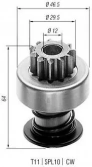 Бендикс FIAT LADA LANCIA SEAT [940113020025] для MAGNETI MARELLI AMB0025 фото товару