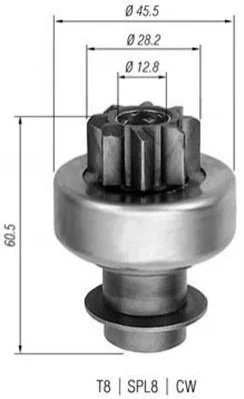 <strong>Бендикс HYUNDAI KIA MAZDA 323, 626 MAGNETI MARELLI AMB0097 (фото 1)</strong>