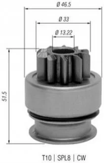 Бендикс MITSUBISHI L200, L300 для MAGNETI MARELLI AMB0348 фото товару
