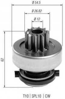 Бендикс (z=10) FORD 1,8D: Escort, Fiesta, Orion, Mondeo MAGNETI MARELLI AMB0398 фото товару