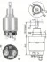 <strong>Втягивающее реле стартера AUDI 2,0-4,2: 80/100/A4/6/8 VW Passat 1,6/1,8 [940113050270] MAGNETI MARELLI AME0270 (фото 1)</strong>