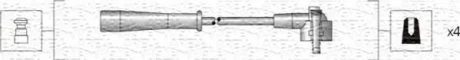 Комплект высоковольтных проводов FORD ESCORT V,FIESTA III,ORION II,III [941318111038] для MAGNETI MARELLI MSK1038 фото товару
