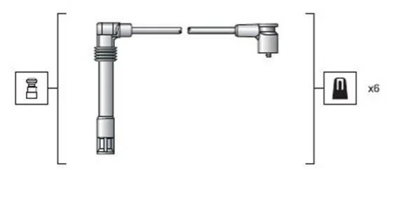 <strong>Комплект проводів MAGNETI MARELLI MSK1162 (фото 1)</strong>