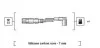 <strong>Комплект высоковольтных проводов AUDI A3,A4 VW BORA,GOLF IV,V,PASSAT,TOURAN [941318111163] MAGNETI MARELLI MSK1163 (фото 1)</strong>