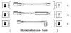<strong>Высоковольтные провода OPEL ASTRA 1,8/2,0 91- KADETT 2,0 IE 84-91 MAGNETI MARELLI MSK680 (фото 1)</strong>