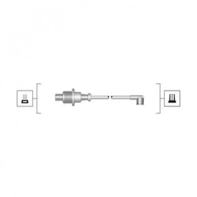 <strong>Комплект высоковольтных проводов CITROEN ZX [941319170063] MAGNETI MARELLI MSQ0063 (фото 1)</strong>