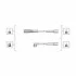 <strong>Комплект високовольтних проводів EQ FIAT UNO 45, 45 FIRE OD 85 [941319170066] MAGNETI MARELLI MSQ0066 (фото 1)</strong>