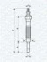<strong>Свеча накала HYUNDAI 2,5 MITSUBISHI 2,3/2,5 NISSAN 2,3/2,5 MAGNETI MARELLI UC55A (фото 1)</strong>