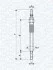 <strong>OPEL Свеча накала 1.7DI,1.7DTI 00- MAGNETI MARELLI UC58A (фото 1)</strong>