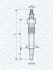 Купити GLOW PLUG LANCIA, OPEL, PEUGEOT, RENAULT [062583202304] MAGNETI MARELLI UC9A за низькою ціною в Україні (фото 1)