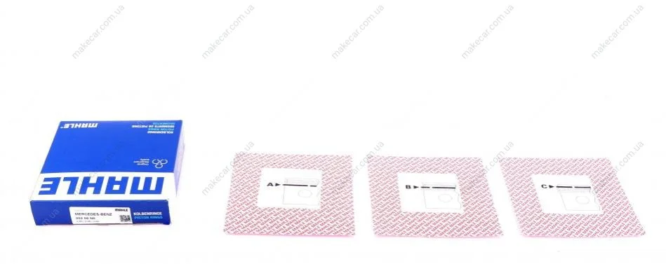 <strong>Комплект кілець на поршень MAHLE 00208N0 (фото 1)</strong>