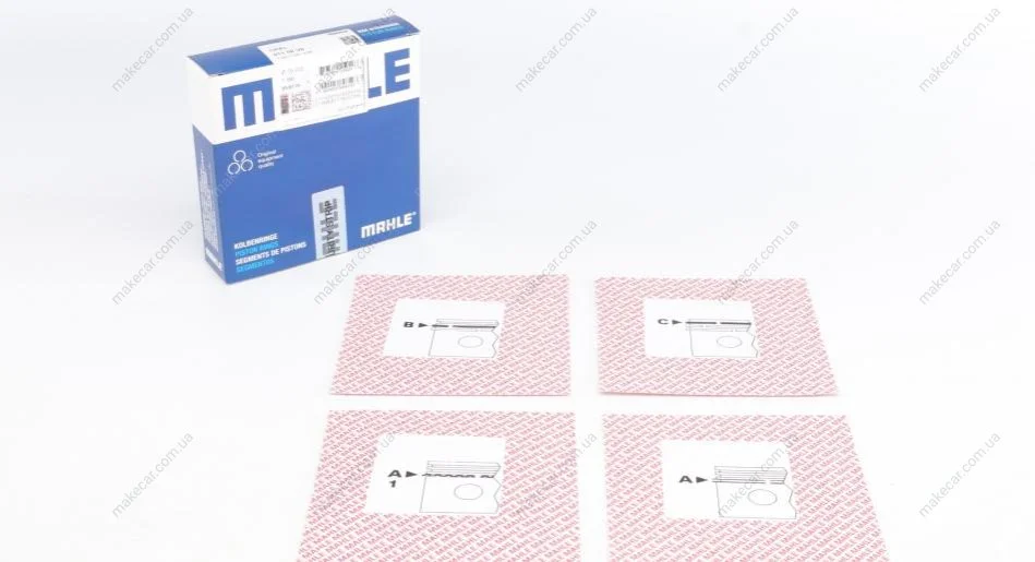 <strong>Комплект кілець на поршень MAHLE 01108V0 (фото 1)</strong>