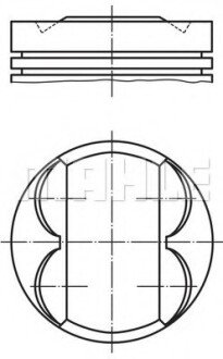 Поршень MAHLE / KNECHT 011 PI 00105 002 фото товара