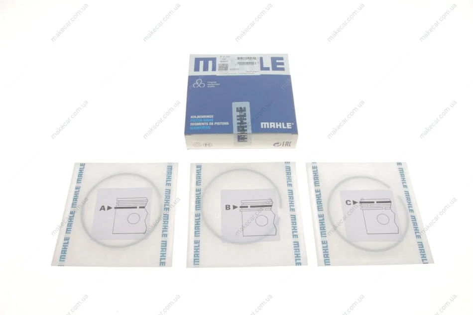 <strong>Кільця поршневі Movano/Master 2.3 CDTI/DCI 10- (85mm/STD) MAHLE 011 RS 00108 0N0 (фото 1)</strong>