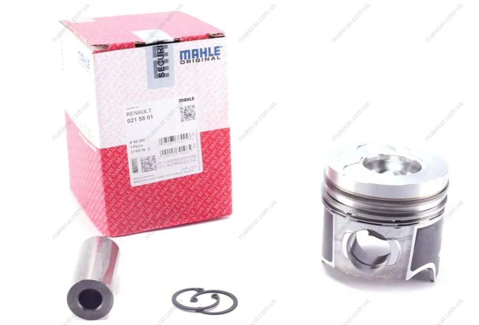 <strong>Поршень з кільцями MAHLE 0215801 (фото 1)</strong>