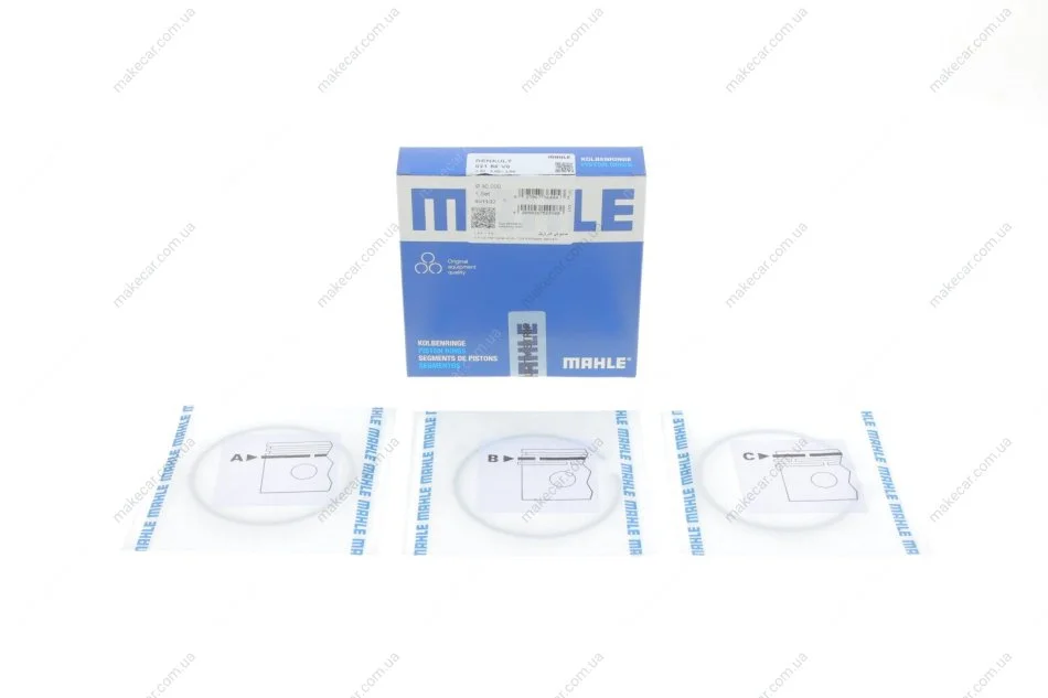 <strong>Комплект кілець на поршень MAHLE 021 58 V0 (фото 1)</strong>
