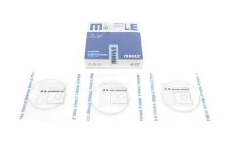Комплект кілець на поршень для MAHLE 022 01 N0 фото товару