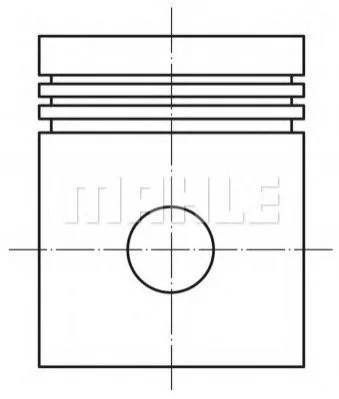 <strong>Поршень MAHLE 022 27 02 (фото 1)</strong>