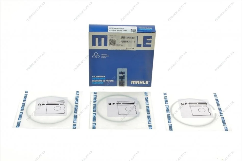 <strong>Кільця поршневі MAHLE 028RS001240N0 (фото 1)</strong>