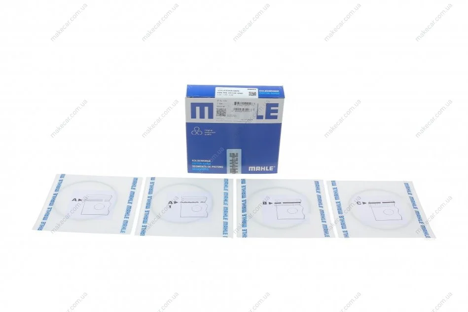 <strong>Комплект кілець на поршень MAHLE 028RS001260N0 (фото 1)</strong>