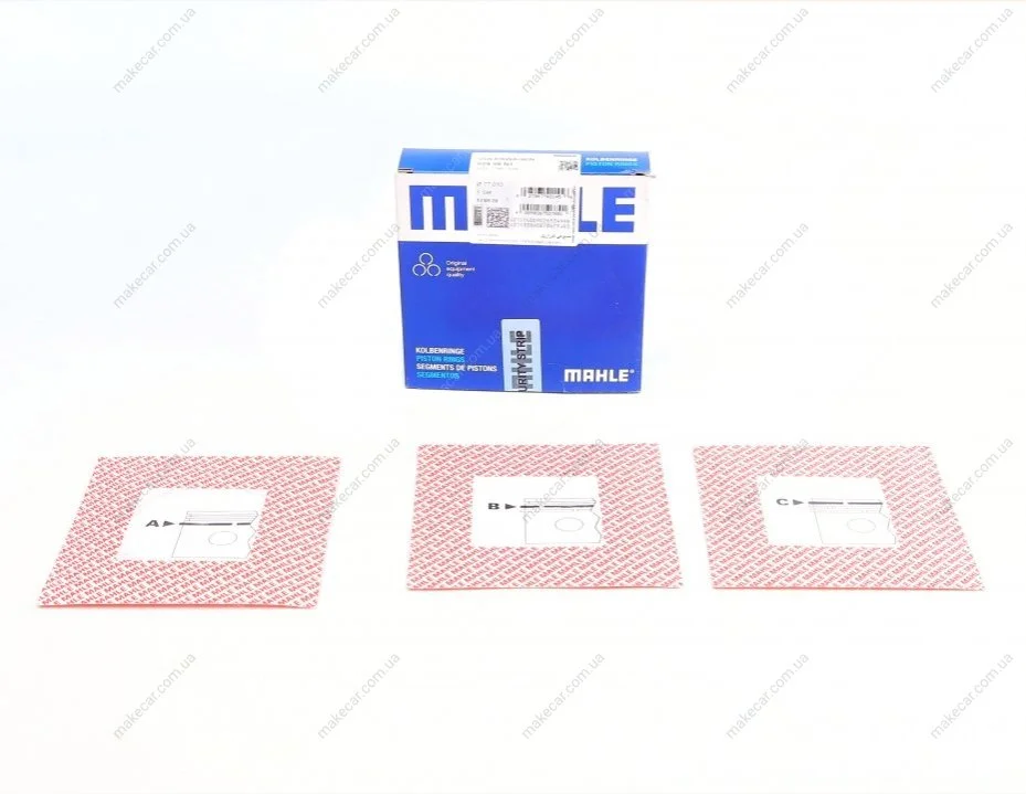 <strong>Комплект кілець на поршень MAHLE 029 55 N1 (фото 1)</strong>